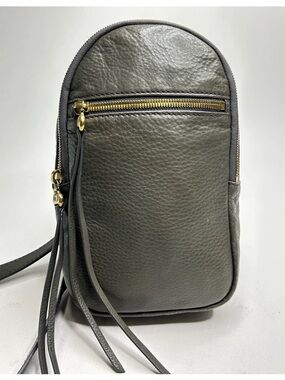 HOBO Leather Crossbody Backpack Bag Olive Green